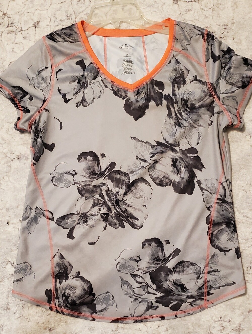 St. John's Bay Quick Dry Active Women's M Floral